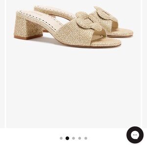 Chic Gold Block Heel Sandals